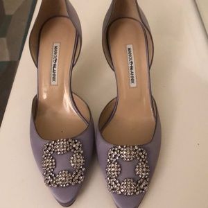 Beautiful Manolo Blahnik Hangisi Shoes